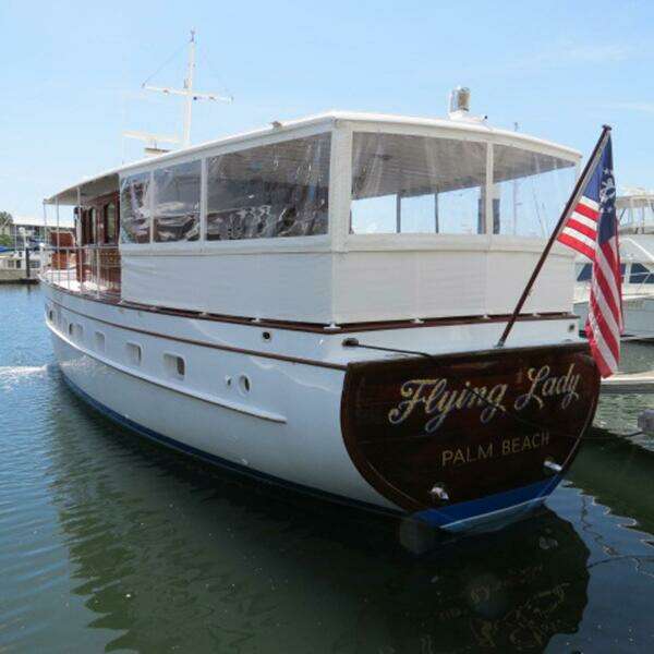 Flying Lady 58ft Trumpy Yacht For Sale