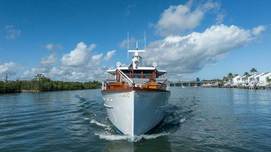 Flying Lady 58ft Trumpy Yacht For Sale