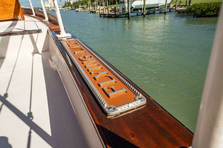 Flying Lady 58ft Trumpy Yacht For Sale