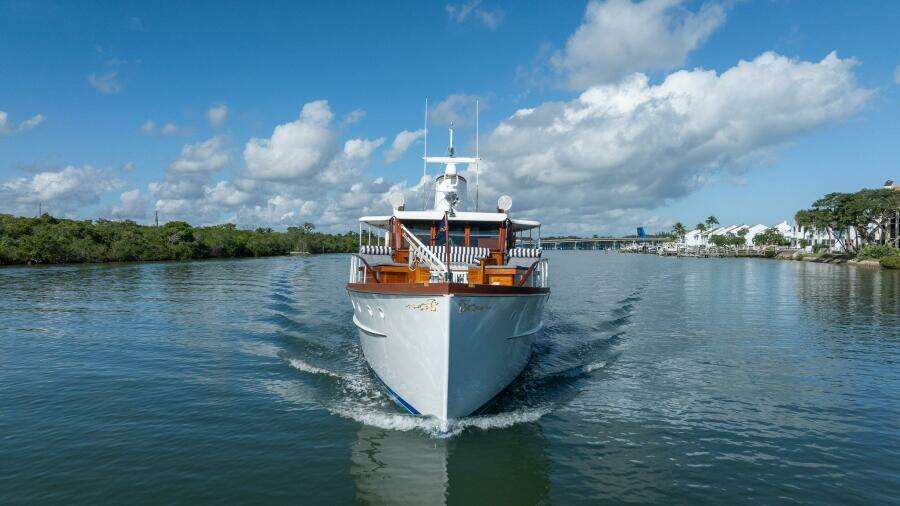 Flying Lady 58ft Trumpy Yacht For Sale