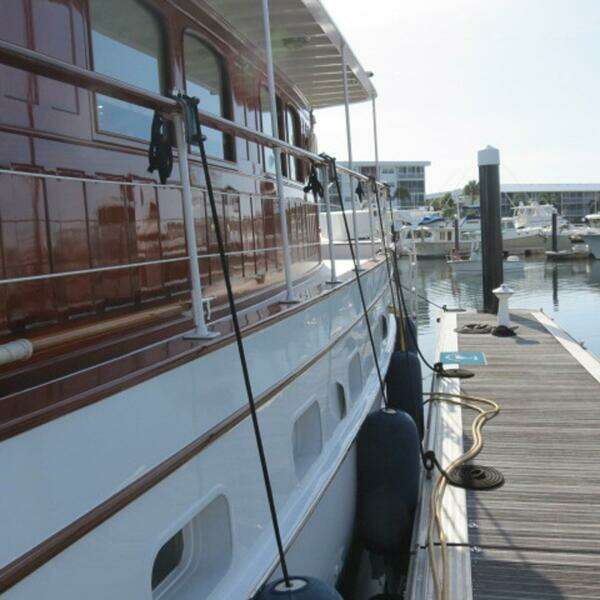 Flying Lady 58ft Trumpy Yacht For Sale