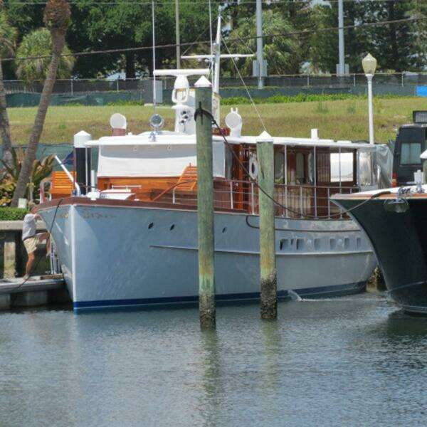 Flying Lady 58ft Trumpy Yacht For Sale