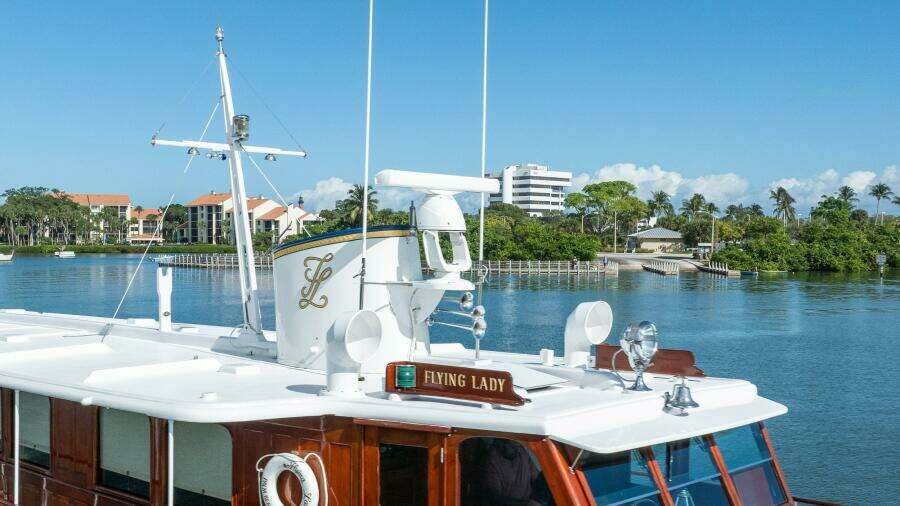 Flying Lady 58ft Trumpy Yacht For Sale