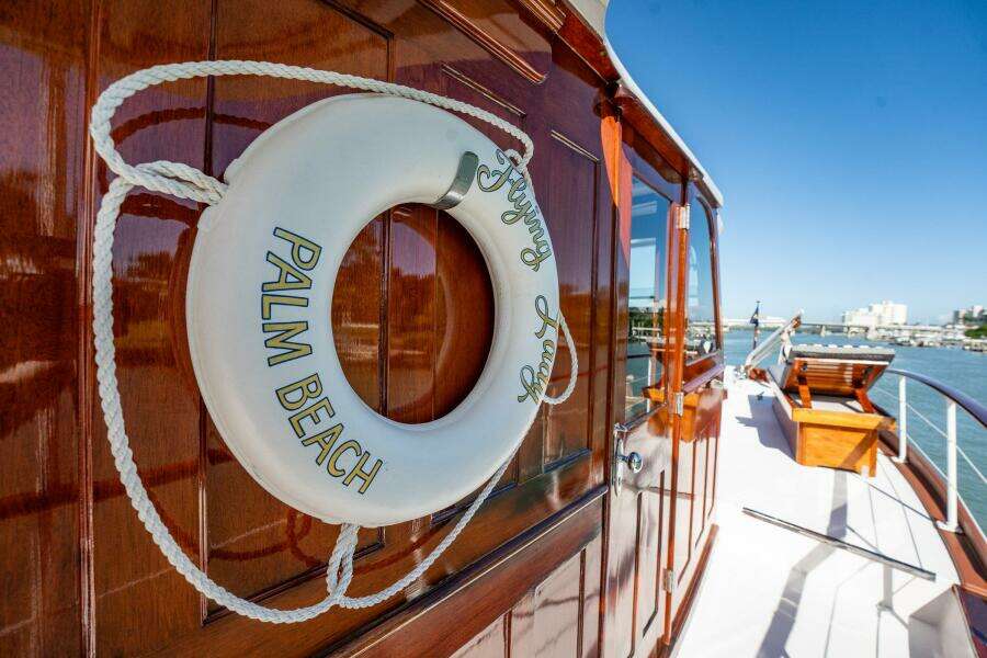 Flying Lady 58ft Trumpy Yacht For Sale