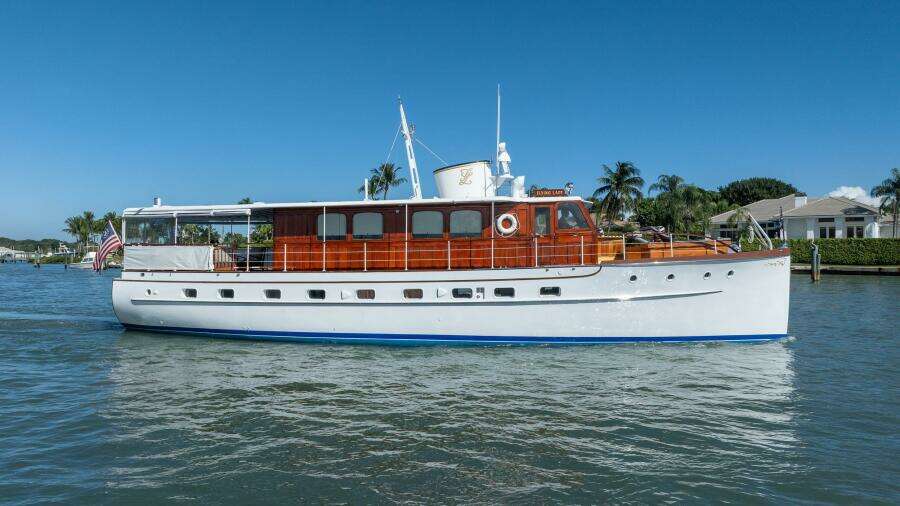 Flying Lady 58ft Trumpy Yacht For Sale