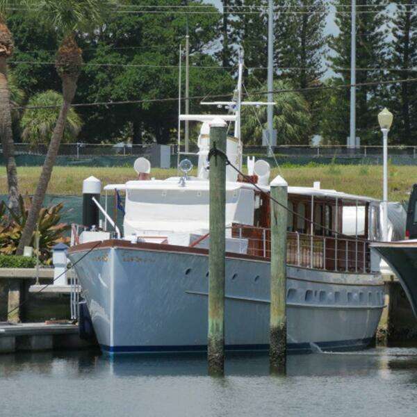 Flying Lady 58ft Trumpy Yacht For Sale