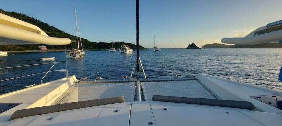 Catamaran Leopard 58 Trampoline