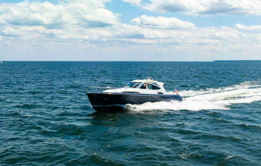 2019 Palm Beach Motor Yachts GT50 underway