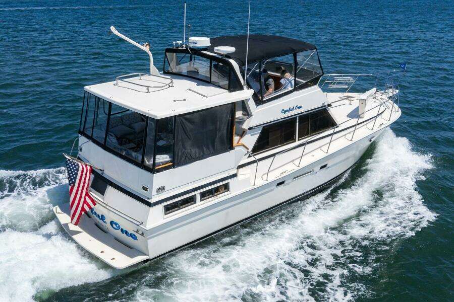 boat shot from rear