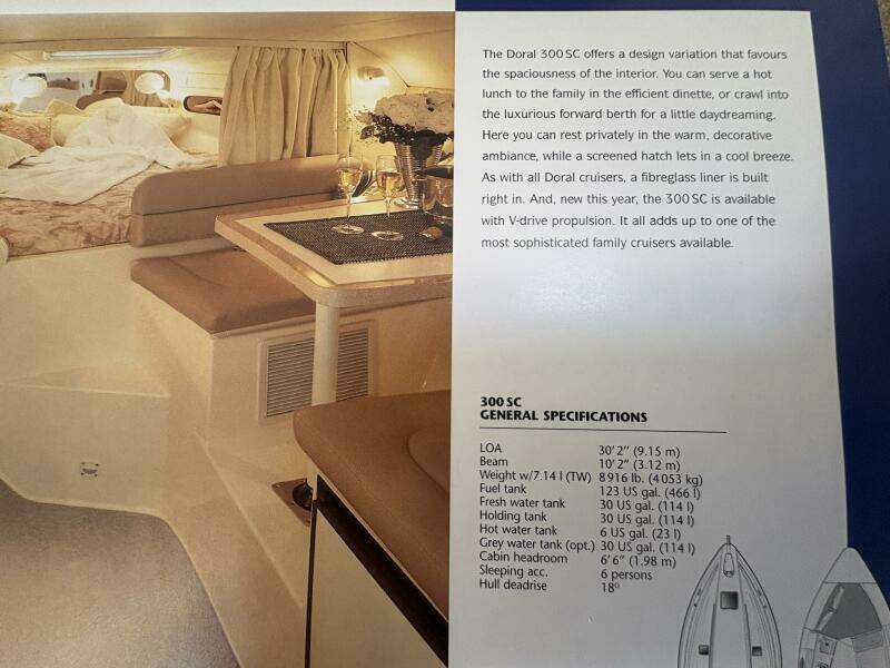 SASSY CASSY 30ft Doral Yacht For Sale