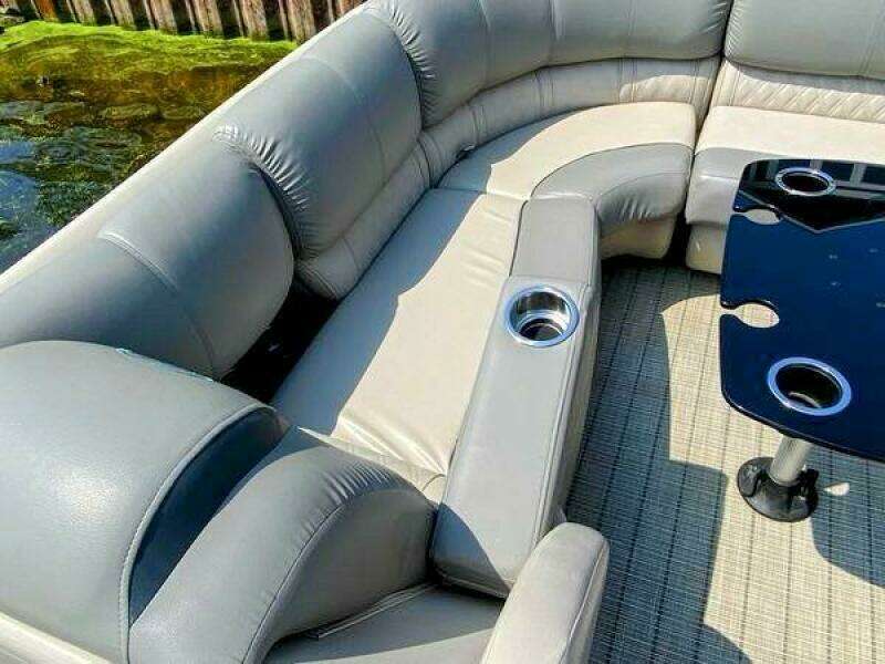 25ft Harris FloteBote Yacht For Sale