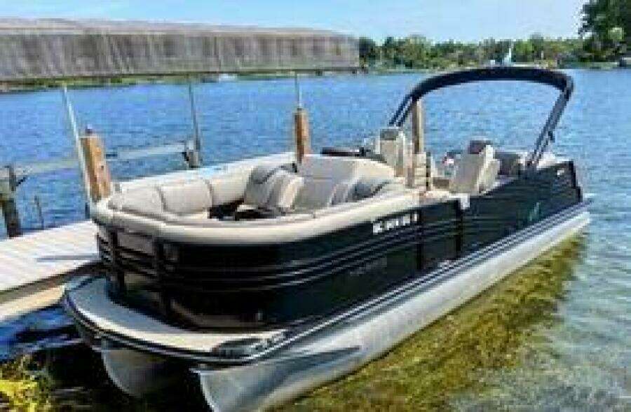 25ft Harris FloteBote Yacht For Sale