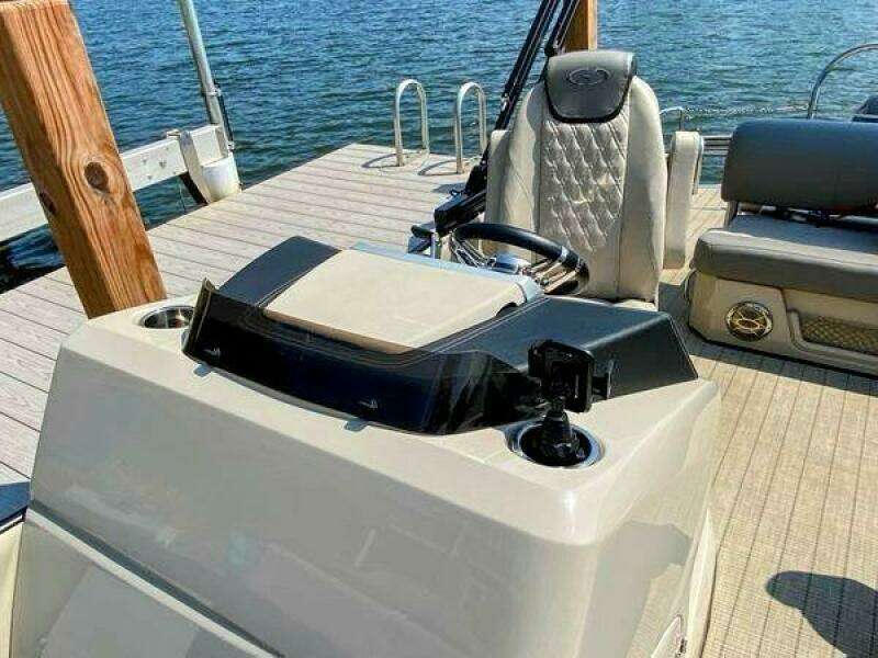 25ft Harris FloteBote Yacht For Sale