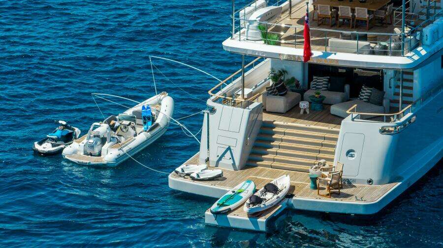SABAI 111ft Cantiere Delle Marche Yacht For Sale