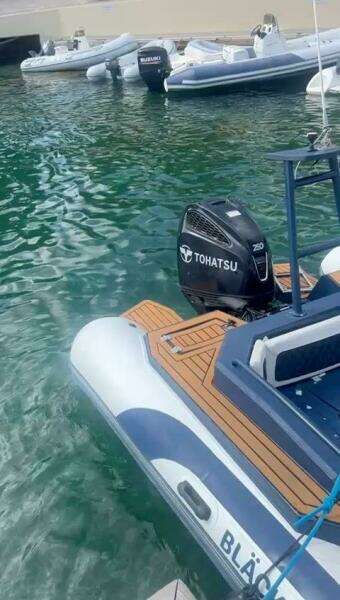 Blackfisk 8M outboard engine