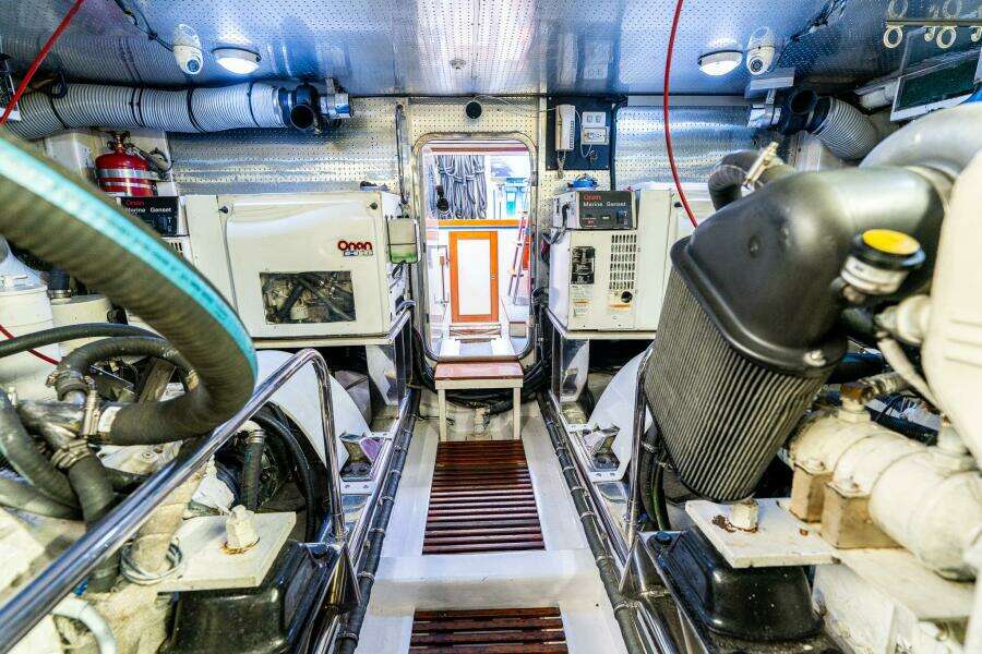 Engine Room Facing Aft