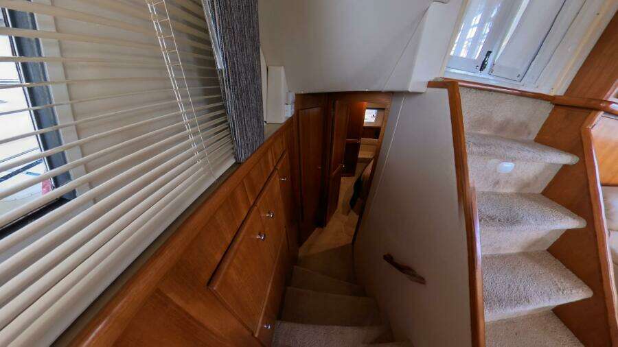 Stairs to Master Stateroom