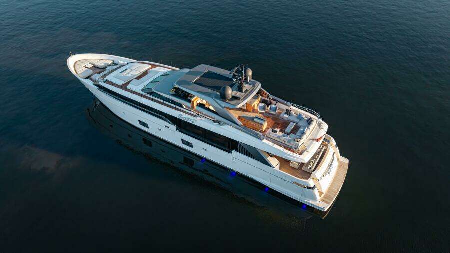 SoFi VI 120ft Sanlorenzo Yacht For Sale