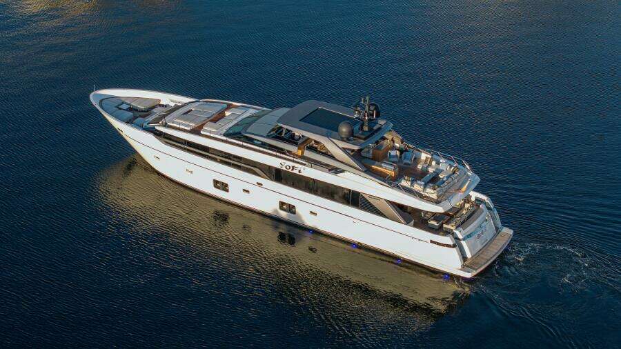 SoFi VI 120ft Sanlorenzo Yacht For Sale