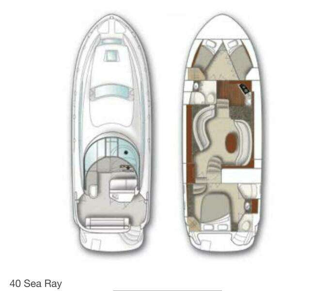 Inconspicuous  40ft Sea Ray Yacht For Sale