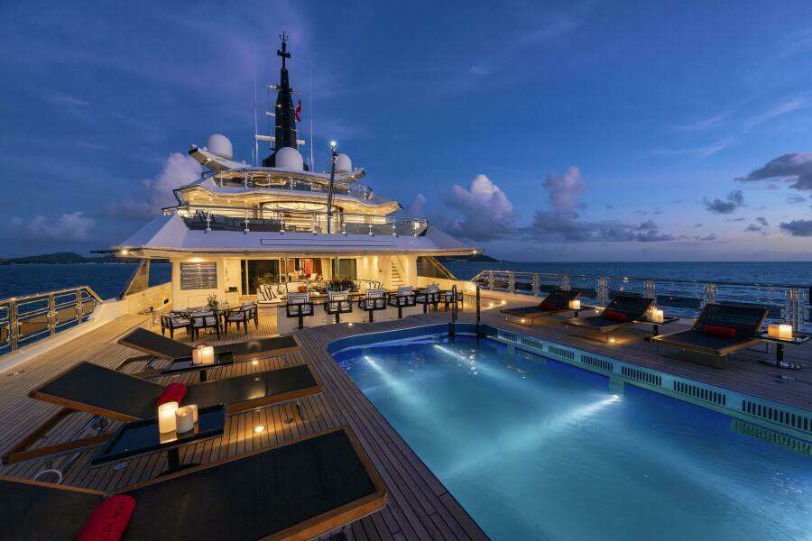 ALFA NERO 266ft Oceanco Yacht For Sale