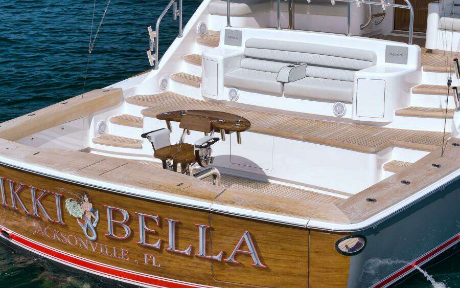2025 Viking 90 Convertible- NIKKI BELLA- Transom