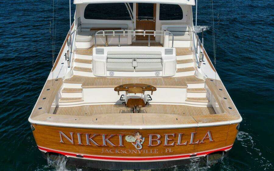2025 Viking 90 Convertible- NIKKI BELLA- Transom