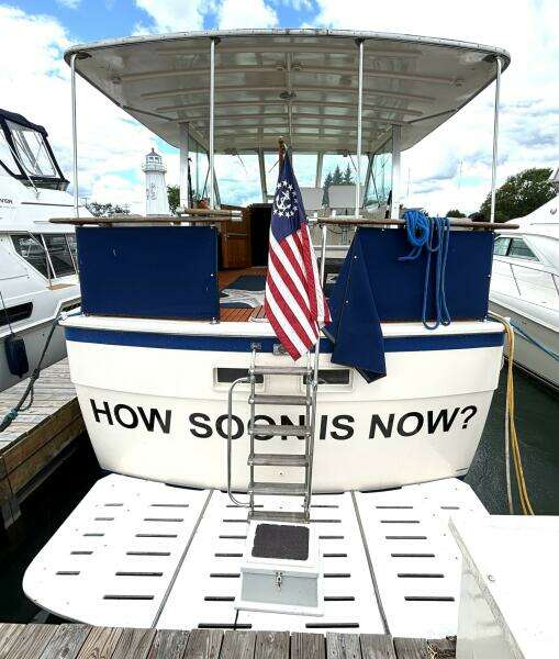 How Soon Is Now  43ft Hatteras Yacht For Sale