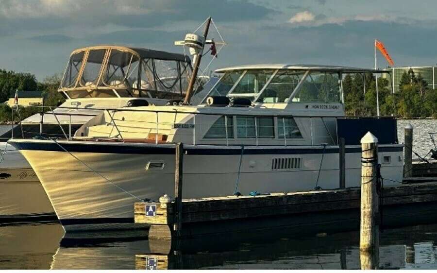 How Soon Is Now  43ft Hatteras Yacht For Sale