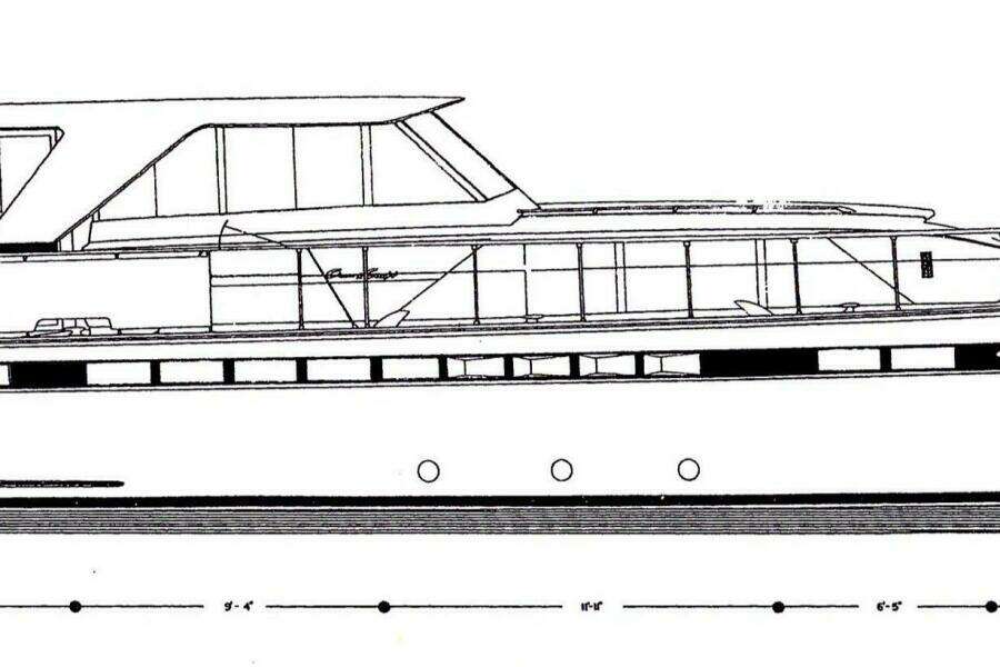 New School 57ft Chris Craft Yacht For Sale