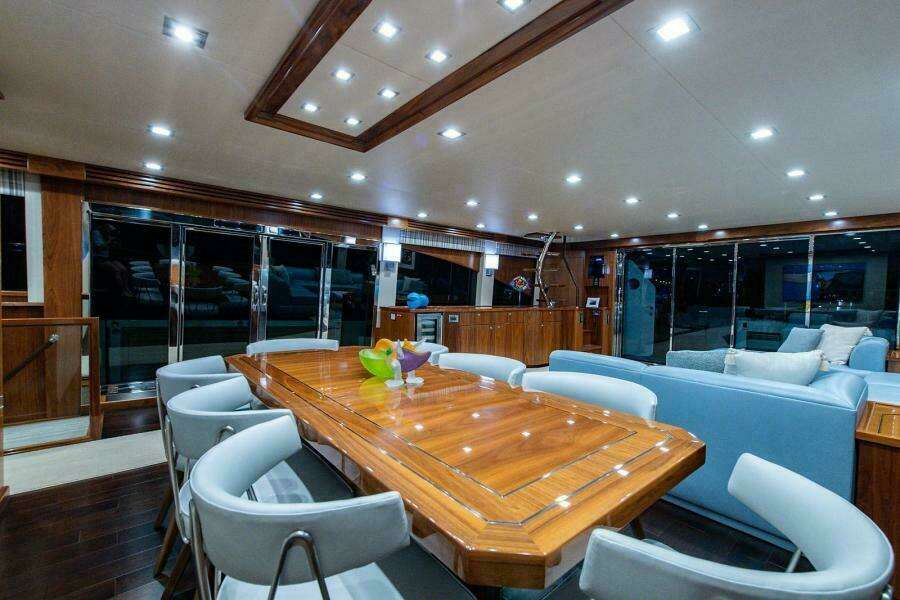 Dining Salon To Stbd.