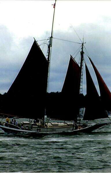Schr Gallant sails