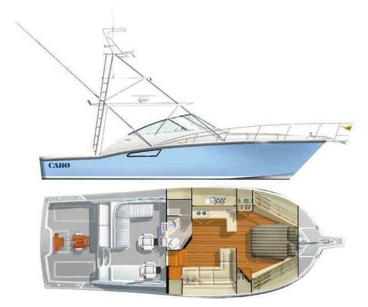 Kraken 40ft Cabo Yacht For Sale