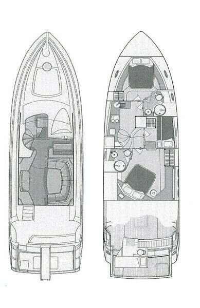 Layout 50' Sunseeker 2006, YOUNG GIRL