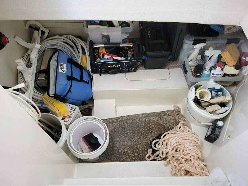 Lazarette Storage Area
