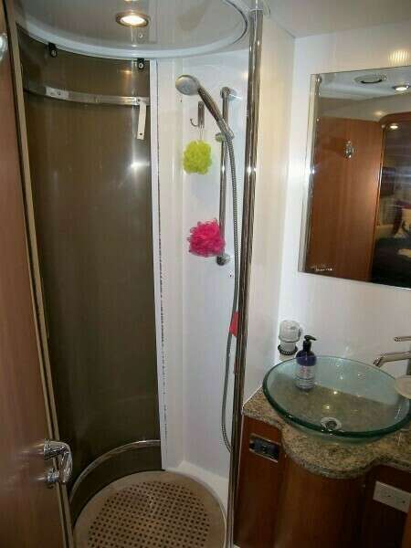 Guest Shower And Washbasin