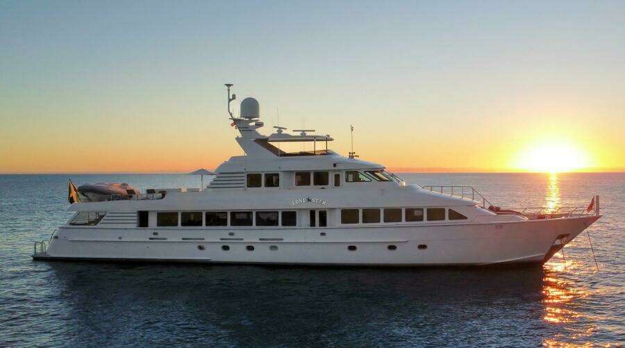 LONE STAR 130ft Hatteras Yacht For Sale