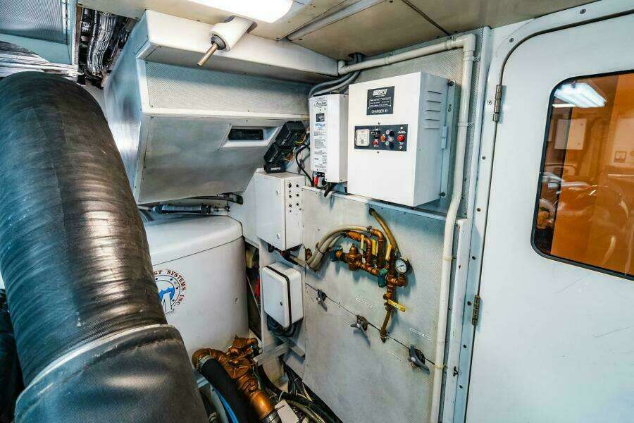 Aft of Stbd Engine