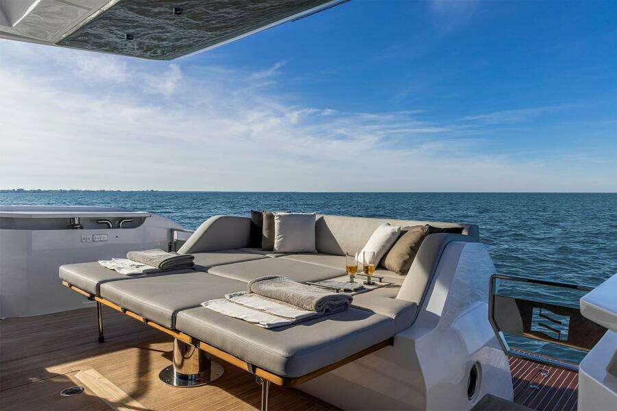 OUR TRADE 58ft Ferretti Yachts Yacht For Sale