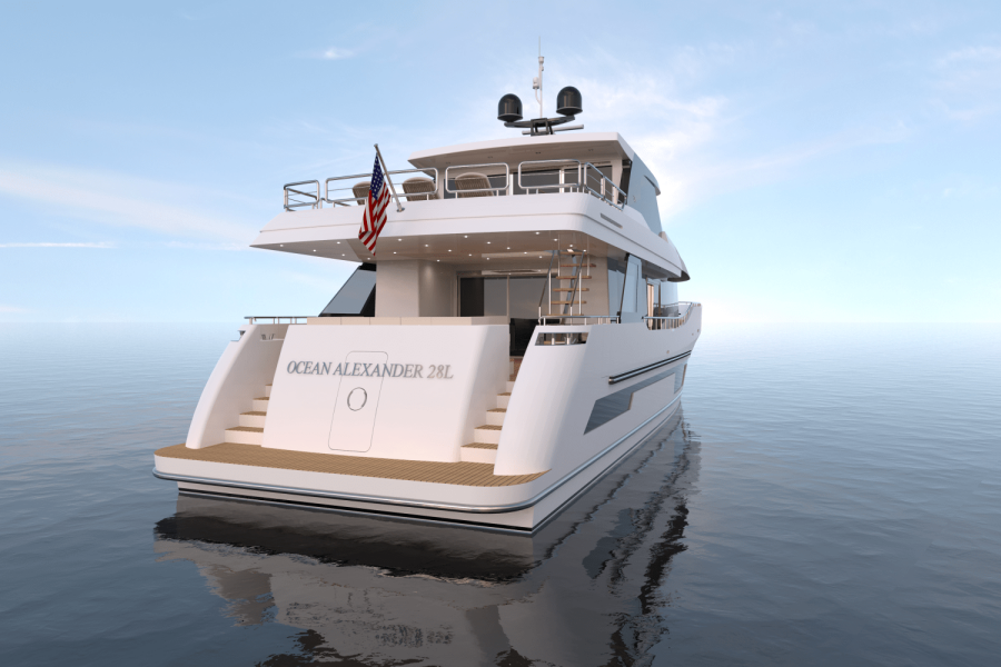 88ft Ocean Alexander Yacht For Sale