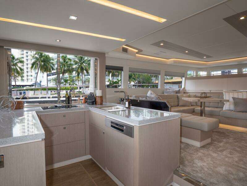 Alva OE 54 Galley Work Area