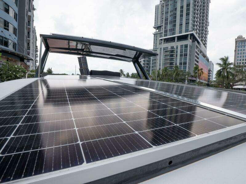 Alva OE 54  Coach Roof Solar Panels