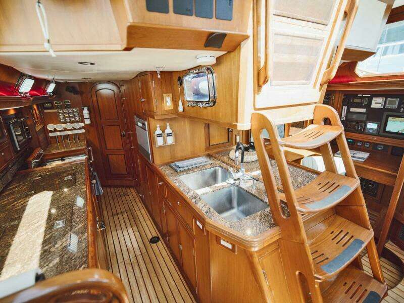 Saloon Aft, Galley
