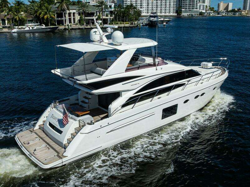 TIGHT SQUEEZE 64ft Princess Yacht For Sale