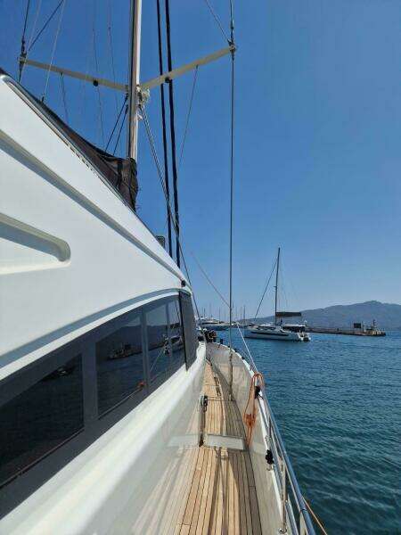 23 M Motorsailor 74ft Custom Yacht For Sale