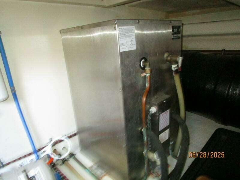 42' Grand Banks water heater