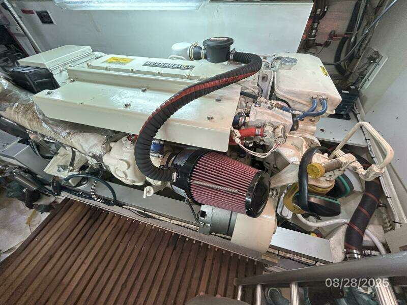 42' Grand Banks port main engine