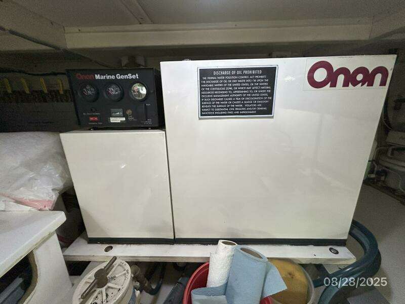42' Grand Banks generator