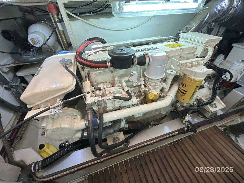 42' Grand Banks starboard main engine