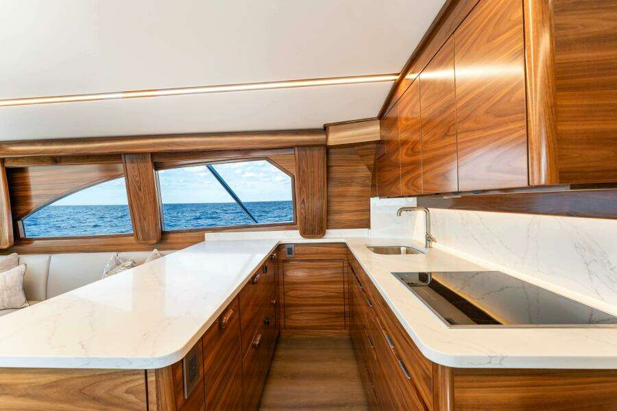 Viking 50 Convertible - Galley